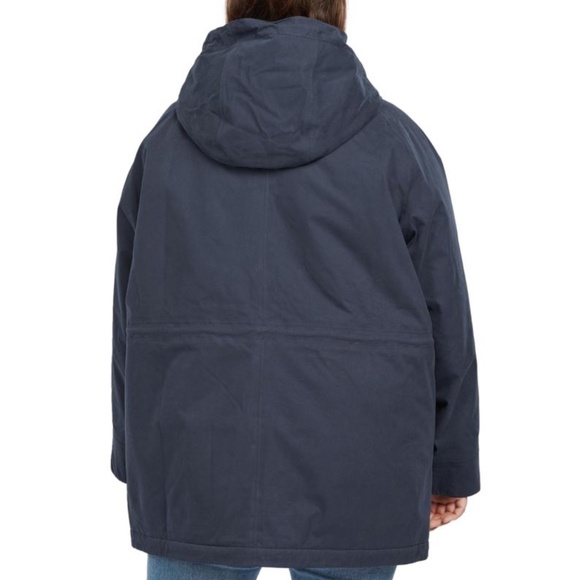 BARBOUR WATERPROOF NAVY BOMBER JACKET - Picture 3 of 14